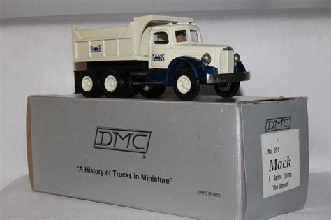 Dehanes Models 1940s L Model Mack Blue Diamond Coal Truck With Box 1