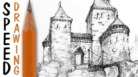How To Draw Medieval Castles Elevatorunion6
