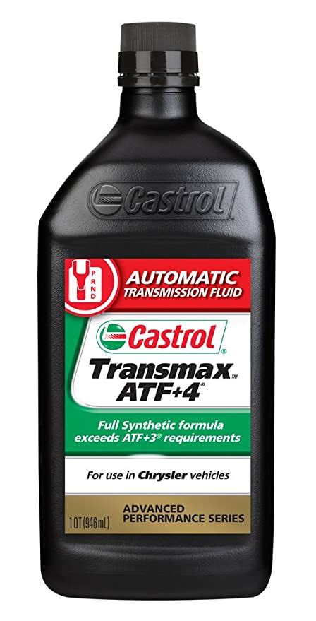 Castrol 06810 Transmax Atf4 Automatic Transmission Fluid 1 Quart