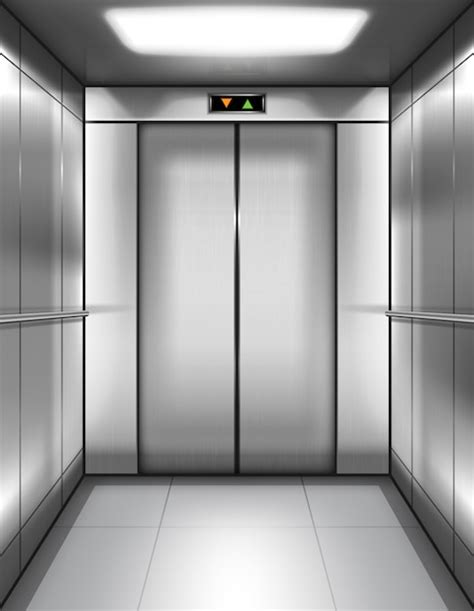 Anime Inside Elevator Background