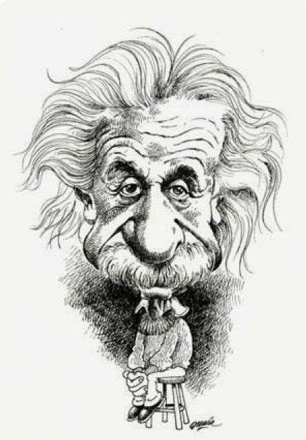 Albert Einstein Drawing Cartoon Faces Cartoon Sketches Art Sketches