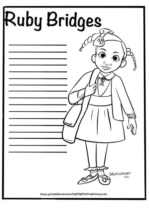 Ruby Bridges Printable Worksheets Worksheets For Kindergarten