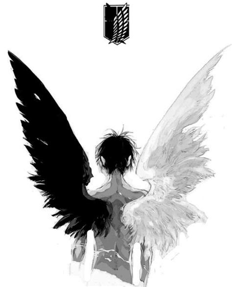 Image Art Black And White Sad Anime Manga Boy Monochrome Guy Cry Angel