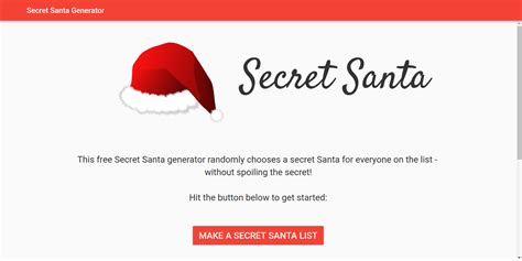 Choosing Secret Santas With Python