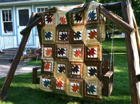 Check spelling or type a new query. Maple Leaf Log Cabin quilt pattern available for download ...