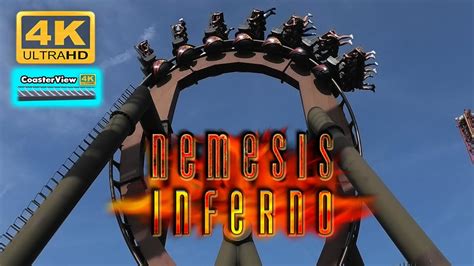 Nemesis Inferno Thorpe Park 4k Cinematic Youtube