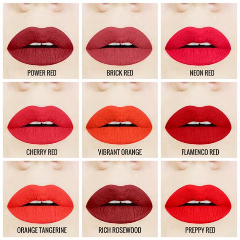 Lipstick Shades Colour Name Lipsticktok