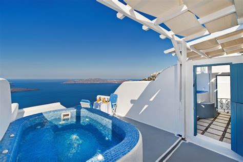 Pegasus Suites And Spa Overlooking The Flickering Santorini Hotels
