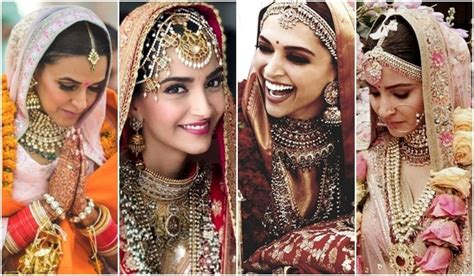 bollywood actresses in bridal look