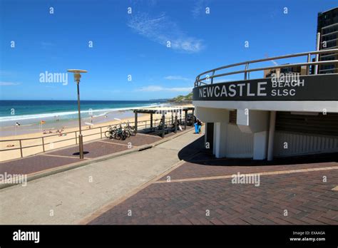 Newcastle Beach Australia New South Wales Stock Photo Alamy