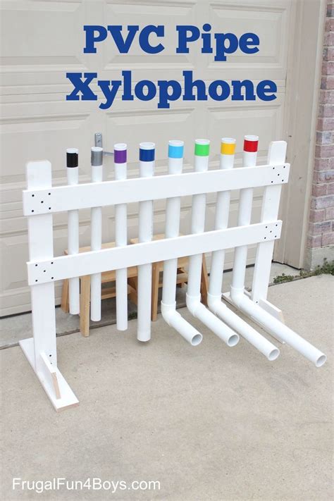 How To Make A Pvc Pipe Xylophone Instrument Frugal Fun For Boys And