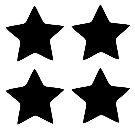 Svg Four Shapes Stars Free Svg Image And Icon Svg Silh