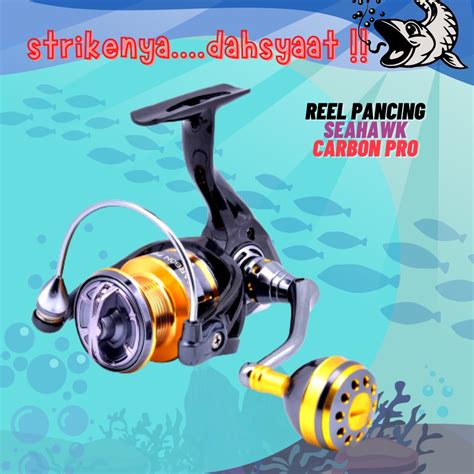 Jual Reel Seahawk Carbon Pro Max Drag Kg Alat Kerekan Katrol