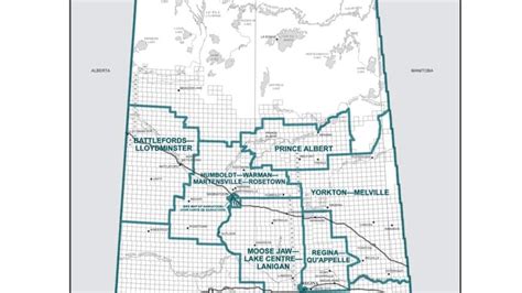 Contentious Federal Boundaries Map For Sask Completed Saskatchewan