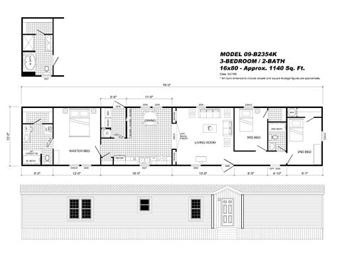 2001 Redman Mobile Home Floor Plans