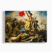 Cuadro de "La libertad guiando al pueblo - Eugène Delacroix"