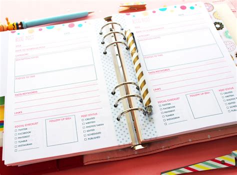 Como Organizar Tu Agenda 40 Ideas Para Un Planner Perfecto