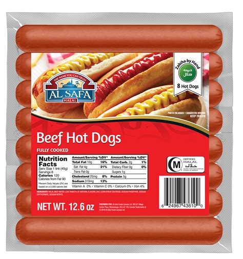 Halal Beef Hot Dogs Halal Hotdogs Al Safa Halal