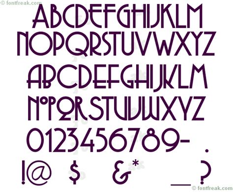Font Freak Copasetic Freeware By Nick Curtis