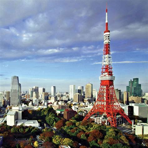 Tokyo Tower The Second Tallest Structure In Japan Asia Cruise