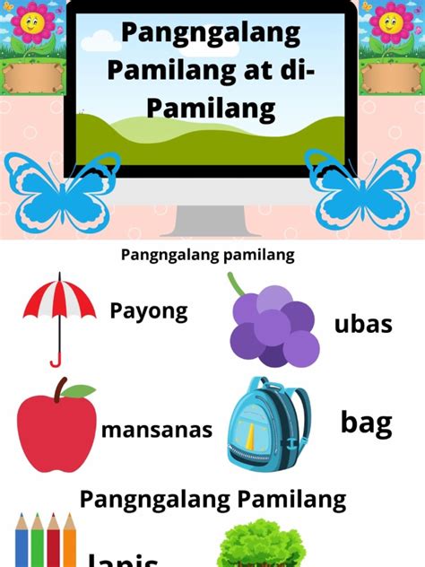 Q1week 1 Pangngalang Pamilang At Pangngalang Di Pamilang Pdf