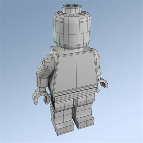 Lego Figure 3d Model