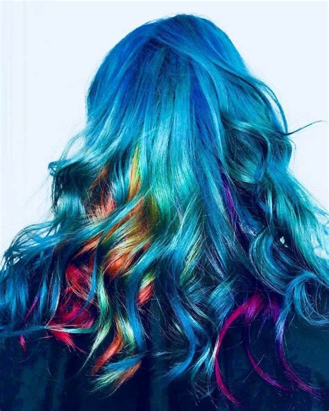 Pin By Lisa Pedersen On Funky Hair Colour Funky Hair Colors Funky Hairstyles Long Hair Styles