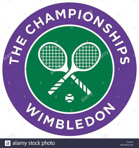 All england lawn tennis club, church road, wimbledon, london, sw19 5ae. Logo of the international tennis tournament Championships ...