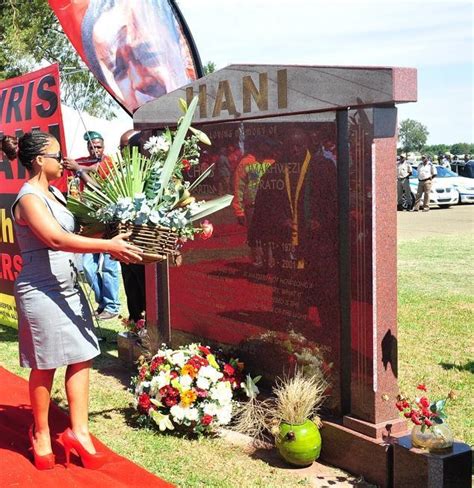 Zuma Declares Hanis Grave A Heritage Site Daily Sun