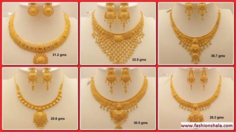 Elegant Gold Necklace Designs Collection Ethnic Fashion Inspirations