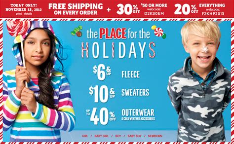The Childrens Place Free Shipping Up To 60 Off Already Reduced