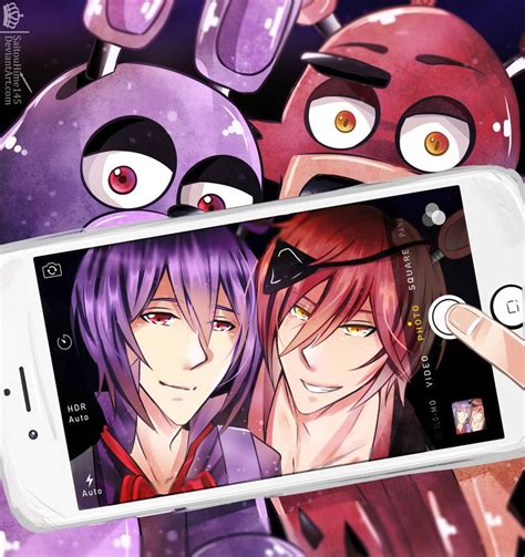 Fonnie Selfie By Saitouhime145 On Deviantart Imagenes De Fnaf Anime