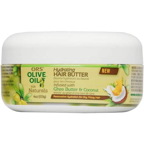 But olive oil can coat it and protect it well from environmental elements. ORS OLIVE OIL FOR NATURALS - HYDRATING HAIR BUTTER INFUSED ...