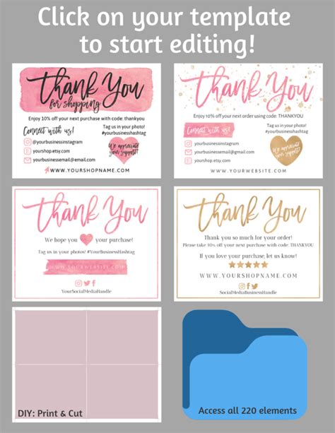 They help us to know which pages are the most and least popular and see how visitors move around the site. TheUltimateThankYouCard — Love Lissy | Business thank you ...