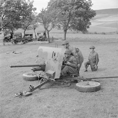 2 Pounder Anti Tank Gun Of 52nd Reconnaissance Regiment Scotland 3rd