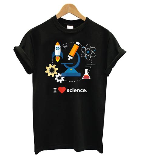 I Love Science T Shirt