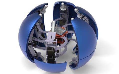 morphex球形变型六足机器人 哔哩哔哩 bilibili