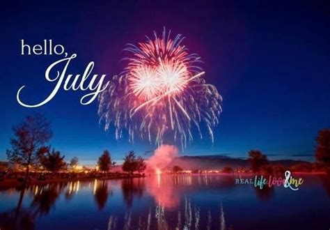 Hello July Hello July Fireworks Neon Signs
