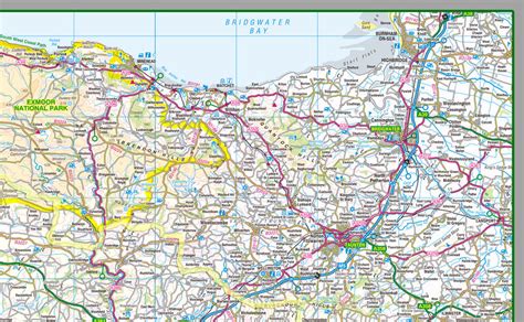 Devon County Map I Love Maps