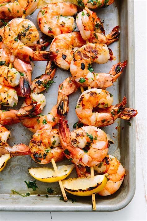 Recipe Grilled Shrimp Skewers With Chimichurri Kitchn