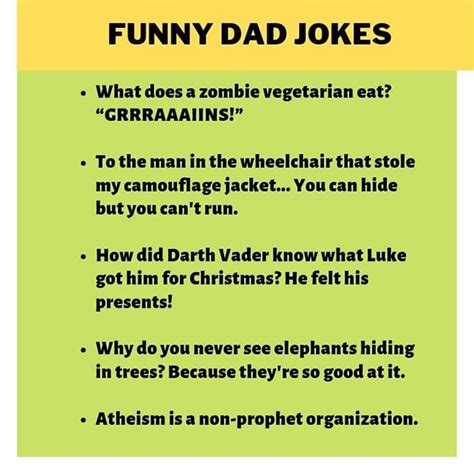 70 Best Dad Jokes For 2021 Athlon Sports