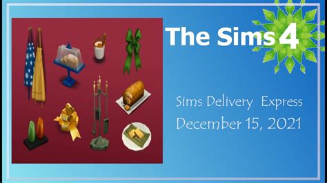 Sims 4 Delivery Express Youtube