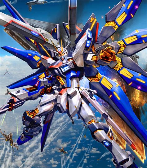 Strike Freedom Anime Poster By Chaos217 On Deviantart