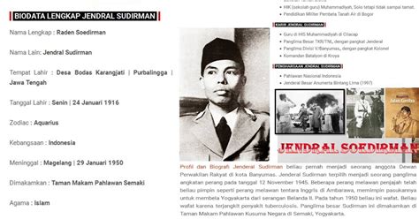 Norjimansyah Biografi Jenderal Sudirman