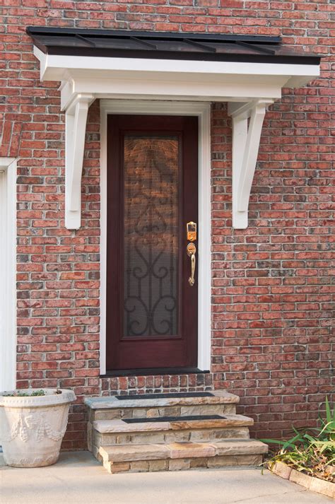 Side And Back Door Porticos Traditional Entry Atlanta By