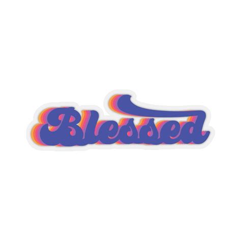 Blessed Sticker Etsy