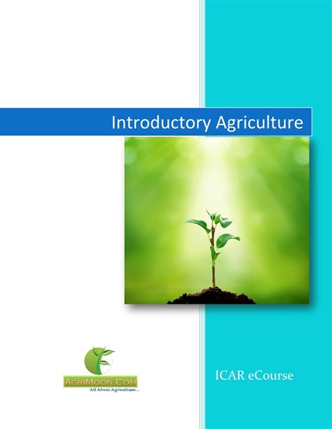 Introductory Agriculture Icar Ecourse Pdf Books Agrimoon