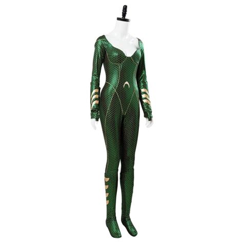 Aquaman Mera Jumpsuit Outfit Cosplay Costume C17288 Cospicky