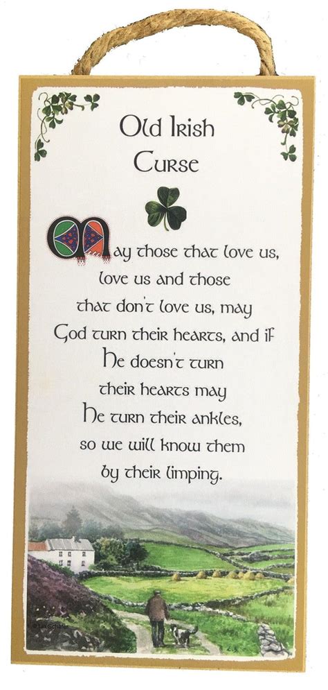 Irish Curse Irish Poems Wise Quotes Wise Sayings Old Irish House