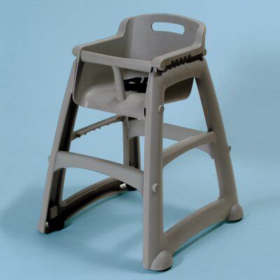 A high chair provides a beautiful place for your kid to sit on. Rubbermaid Commercial | Wayfair